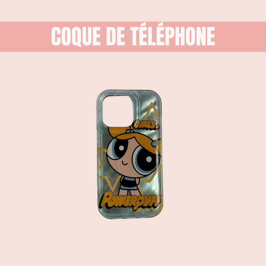 Coque de téléphone super nana Bulle