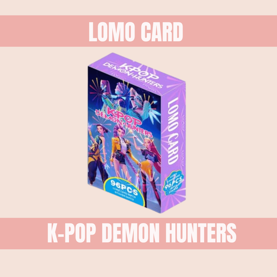 Lomo card k-pop demon hunters