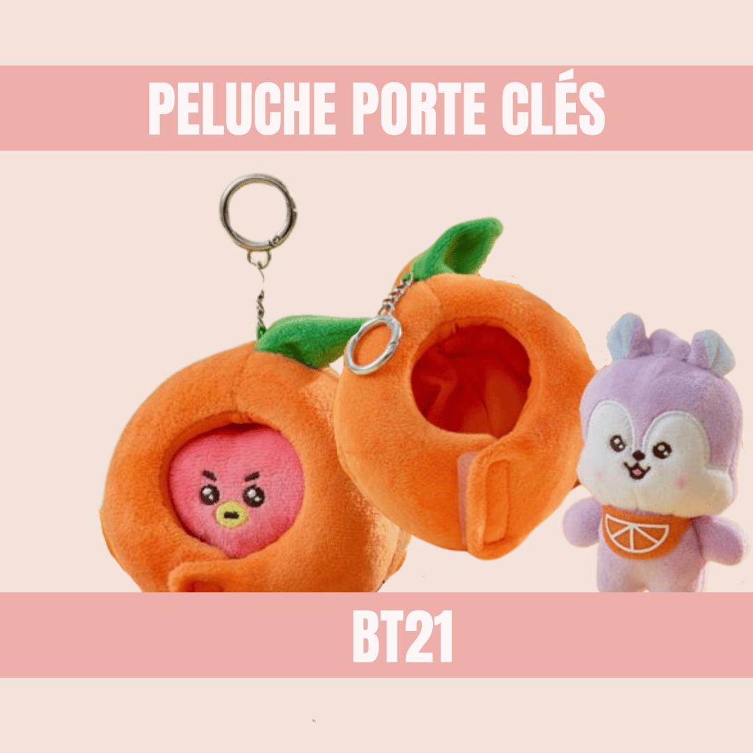 Peluche porte clés - BT21