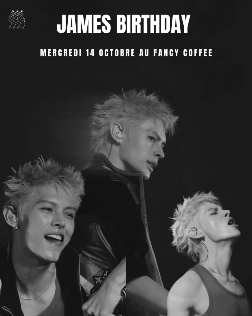 Anniversaire de James le Mercredi 14 Octobre au Fancy Coffee Rouen